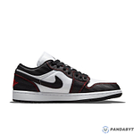 Pandabuy Air Jordan 1 Low SE Utility 'White Black Red'