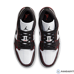 Pandabuy Air Jordan 1 Low SE Utility 'White Black Red'