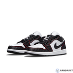 Pandabuy Air Jordan 1 Low SE Utility 'White Black Red'