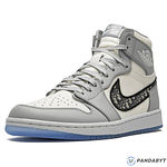 Pandabuy Dior x Air Jordan 1 High OG 'White Wolf Grey'