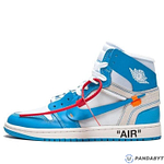 Zapatillas de baloncesto Air Jordan 1 Retro High OG de Off-White x UNC de Pandabuy