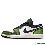 Pandabuy Air Jordan 1 Low SE 'Wear-Away - Electric Green'