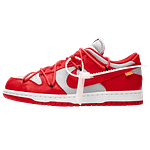 OFF-WHITE x Nike Dunk Low 'Rouge université'