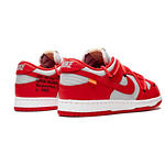 OFF-WHITE x Nike Dunk Low 'University Red'