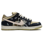 Tênis Nike SB Dunk Low Cactus Jack - Preto e Branco