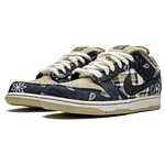 Tênis Nike SB Dunk Low Cactus Jack - Preto e Branco