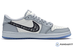 Pandabuy Dior x Air Jordan 1 Low 'White Grey'