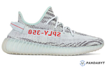 Pandabuy Adidas Originals Yeezy Boost 350 V2 Blue Tint 2021 'Szary Niebieski Czerwony'