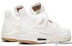 Pandabuy Levi's x Air Jordan 4 Retro 'White Denim'