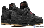 Pandabuy Levi'sx Air Jordan 4 Retro 'Denim noir'