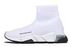 Balenciaga Speed Clear Sole "Bianco Nero"