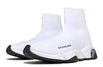 Balenciaga Speed Clear Sole "Bianco Nero"