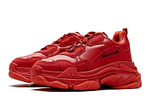 Balenciaga Triple S "Letter Bright Red"