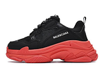 Balenciaga Triple S “Black Dark Red”