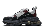 Balenciaga Triple S Clear Sole "Black BrOff-Whiten Red"