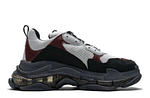 Balenciaga Triple S Clear Sole "Black BrOff-Whiten Red"