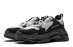 Balenciaga Triple S Clear Sole "Black BrOff-Whiten Red"