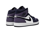 Air Jordan 1 Mid "Viola sabbiato ossidiana"