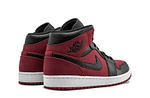 Air Jordan 1 “Banned Grm Red Black” Mid