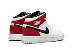 Air Jordan 1 "White Black Gym Red" Mid