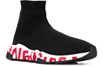 Balenciaga Speed Trainer "Graffiti - Preto Vermelho"