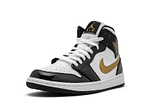 Air Jordan 1 "Preto Ouro" Médio