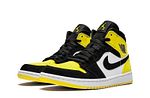 Air Jordan 1 Mid “YelL Off-White Toe” Zapatillas de deporte de caña baja