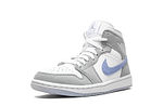 Air Jordan 1 Mid "Gris lobo/Aluminio"