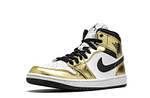 Air Jordan 1 Mid „Metallic Gold“