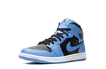 Air Jordan 1 Mid „University Blue Black”