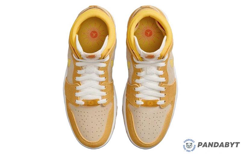 Pandabuy Air Jordan 1 High Zoom Comfort 2 'Yellow Ochre'