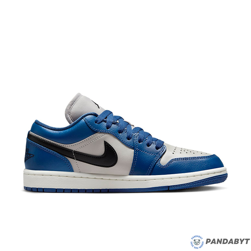 Pandabuy Air Jordan 1 Low 'Gris Bleu Marine Noir'