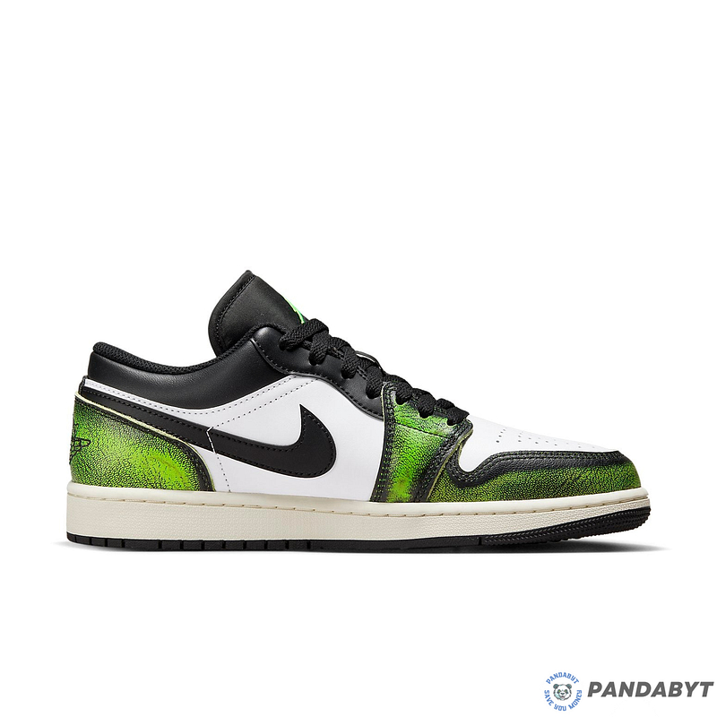 Pandabuy Air Jordan 1 Low Se 'Wear-Away - Electric Green'