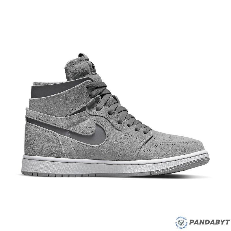 Pandabuy Air Jordan 1 High Zoom Comfort 'Medium Grey'