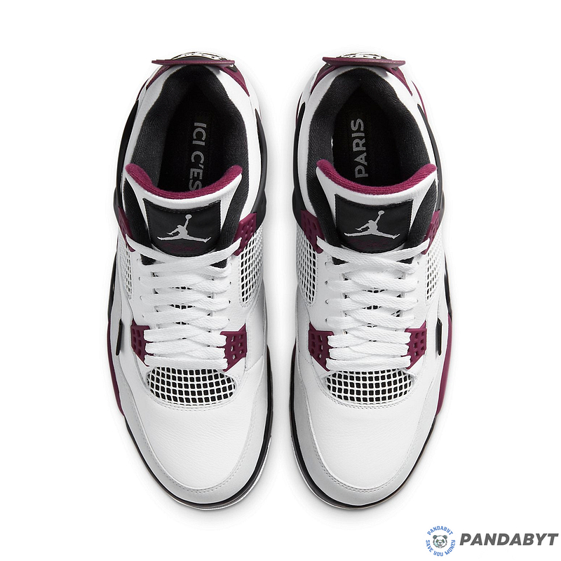 Pandabuy Air Jordan 4 Retro X Paris Saint-Germain 'Bordeaux'