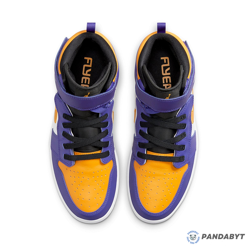 Pandabuy Air Jordan 1 High Flyease 'Lakers'