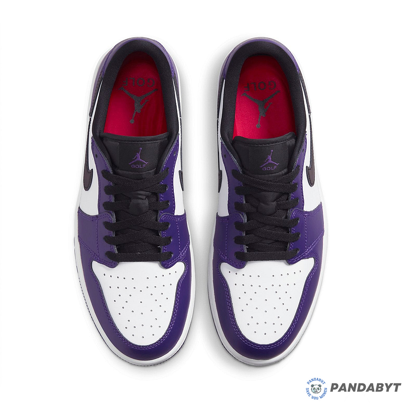 Pandabuy Air Jordan 1 Low Golf 'Court Purple'