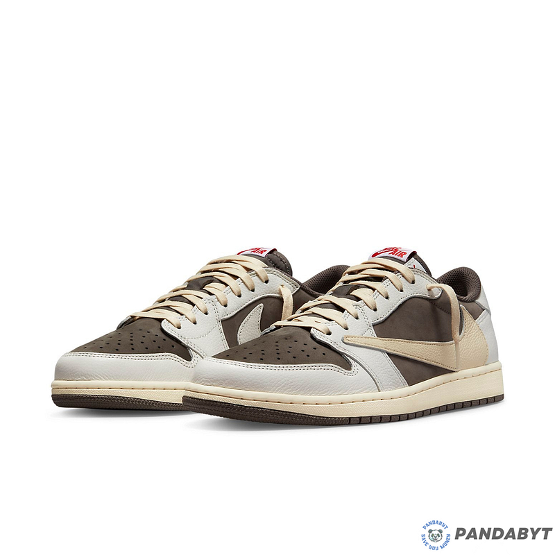 Pandabuy Travis Scott X Air Jordan 1 Low Og 'Reverse Mocha'