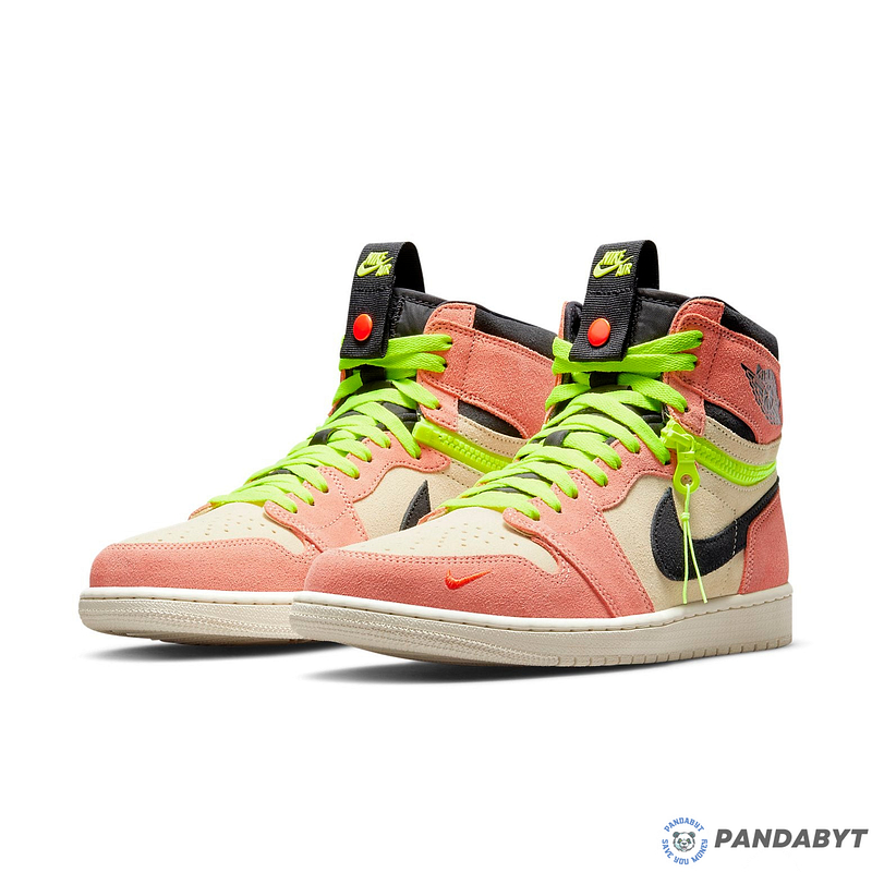 Pandabuy Air Jordan 1 High Switch 'Pink Volt'