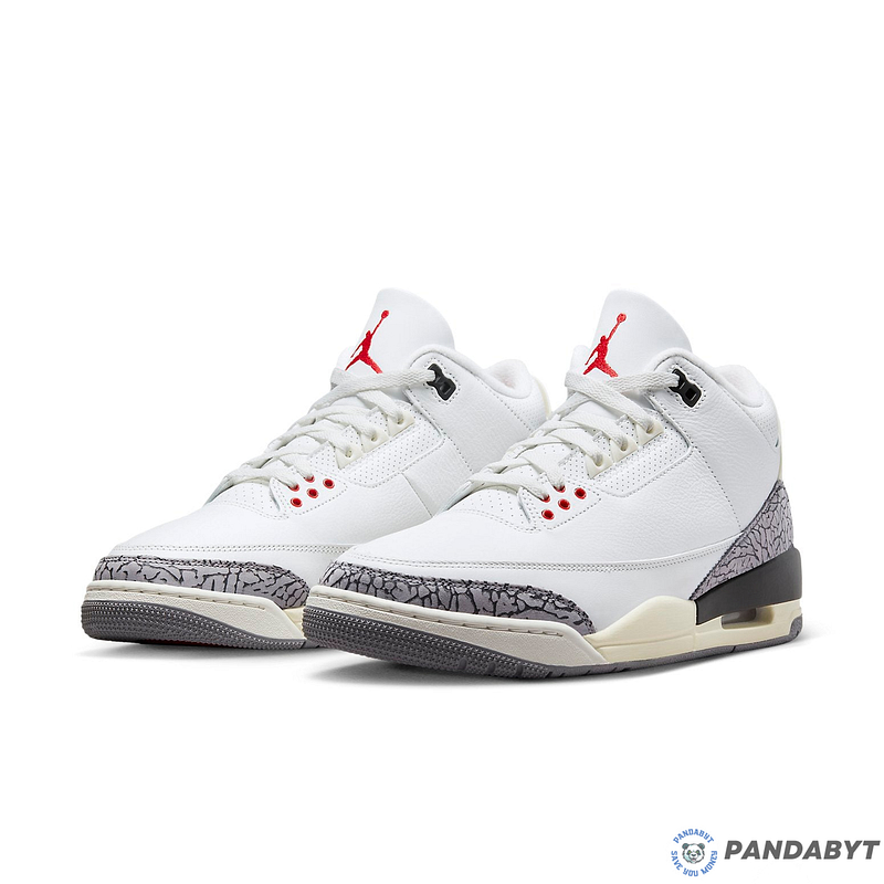 Pandabuy Air Jordan 3 Retro 'White Cement Reimagined'