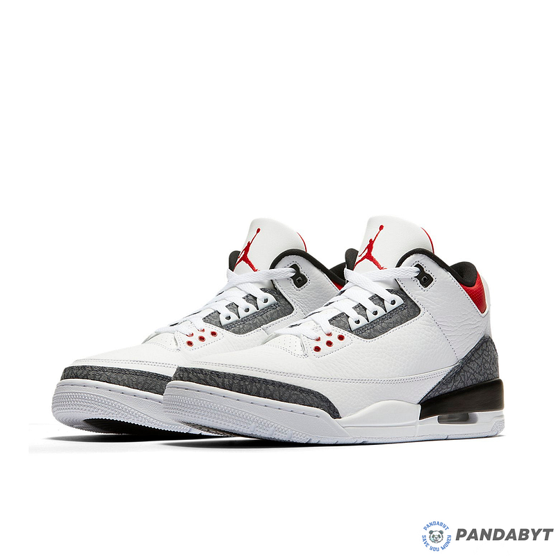 Pandabuy Air Jordan 3 Retro Denim Se 'Fire Red'