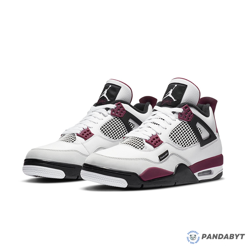 Pandabuy Air Jordan 4 Retro X Paris Saint-Germain 'Bordeaux'