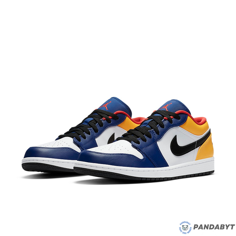 Pandabuy Air Jordan 1 Low 'White Deep Royal Blue'