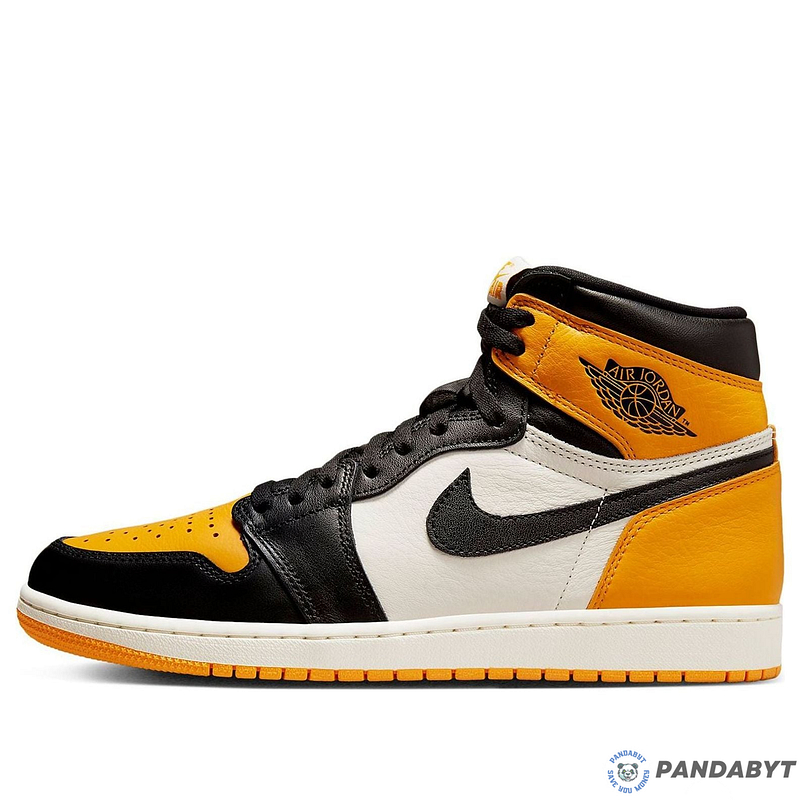 Pandabuy Air Jordan 1 Retro High Og 'Yellow Toe White'