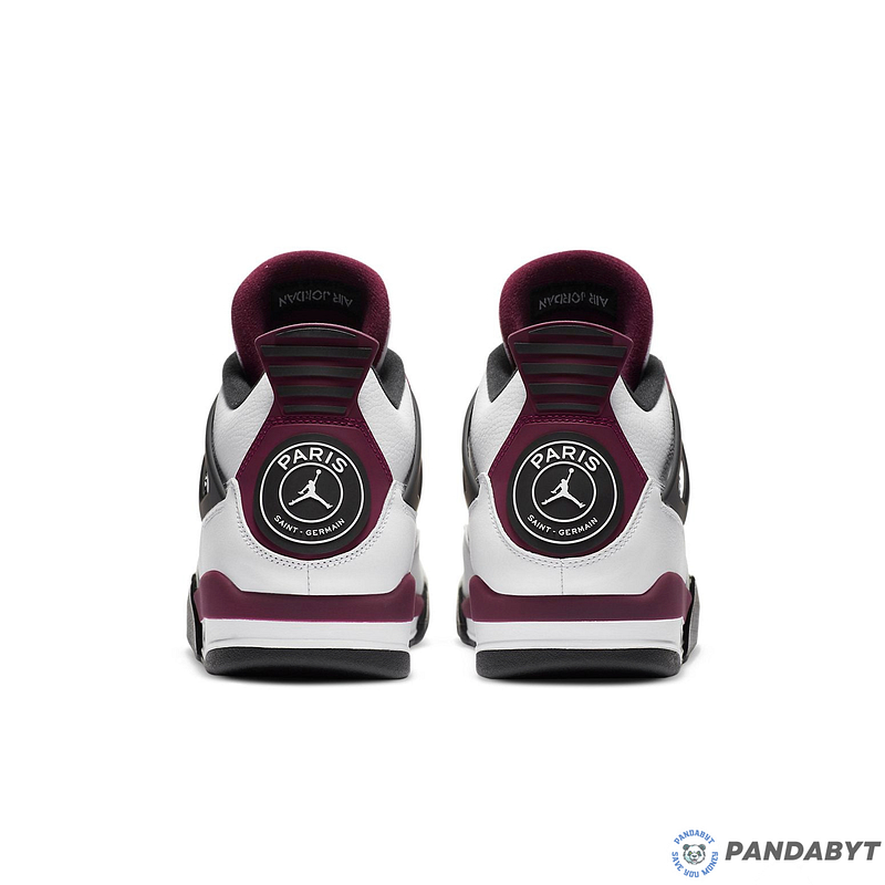 Pandabuy Air Jordan 4 Retro X Paris Saint-Germain 'Bordeaux'