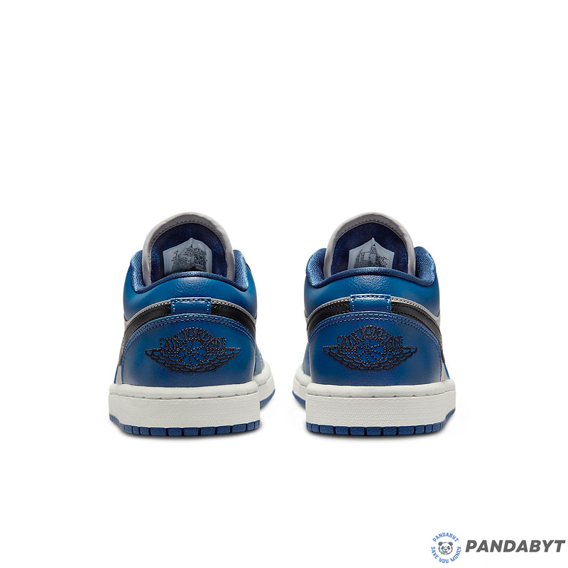 Pandabuy Air Jordan 1 Low 'Gris Bleu Marine Noir'