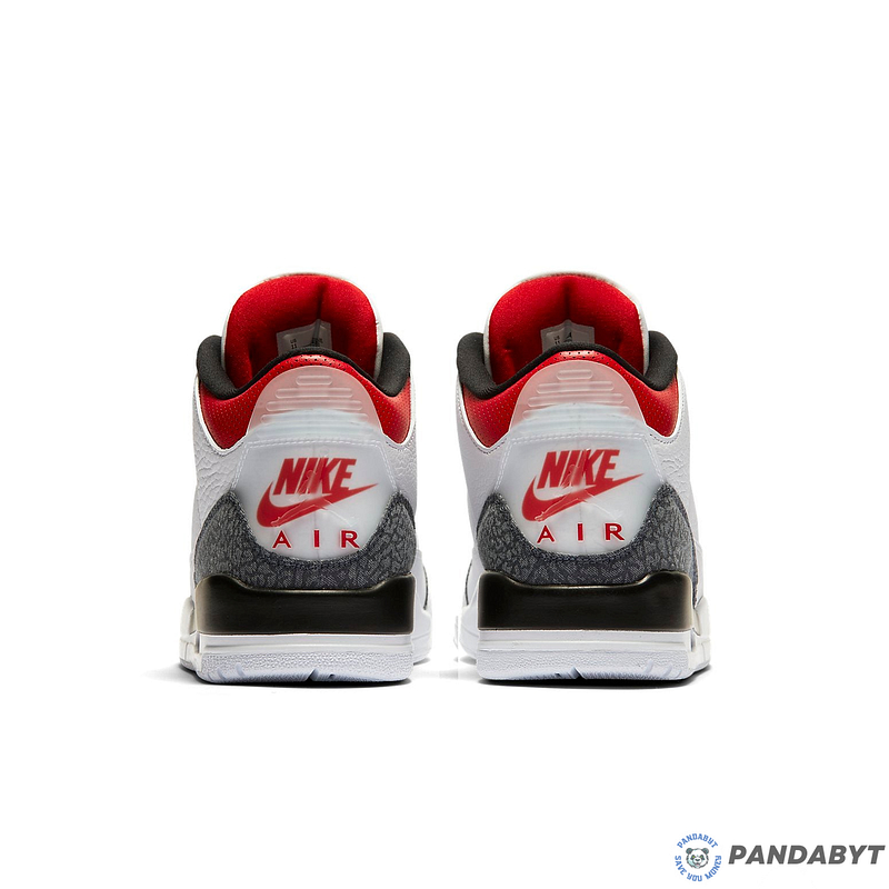 Pandabuy Air Jordan 3 Retro Denim Se 'Fire Red'