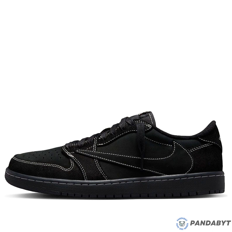 Pandabuy Travis Scott x Air Jordan 1 Low OG SP 'Black Phantom'