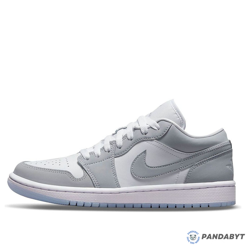 Pandabuy Air Jordan 1 Low 'Branco Lobo Cinza'