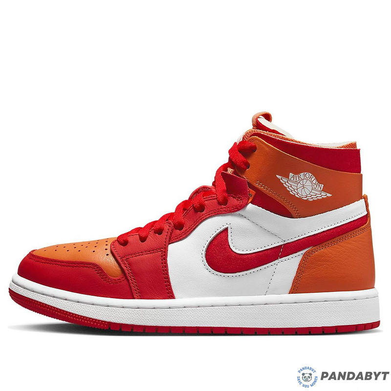 Pandabuy Air Jordan 1 Zoom Air Comfort 'Fire Red Hot Curry'